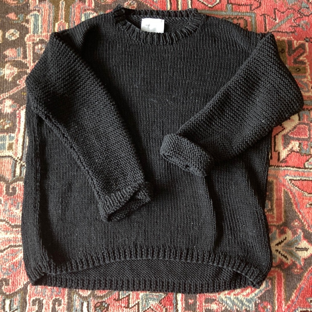 Classic Black Women's Sweater